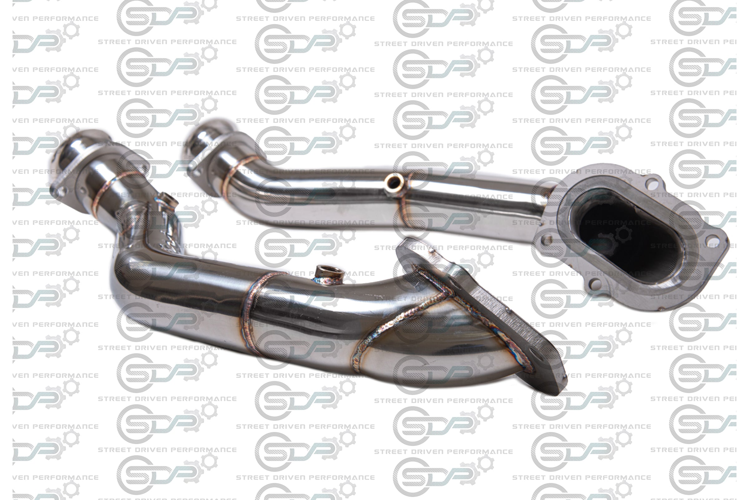 C7 Corvette - 3" Stainless Racing Exhaust Pipe to OEM Manifold